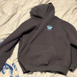 White Fox Boutique Charcoal Hoodie